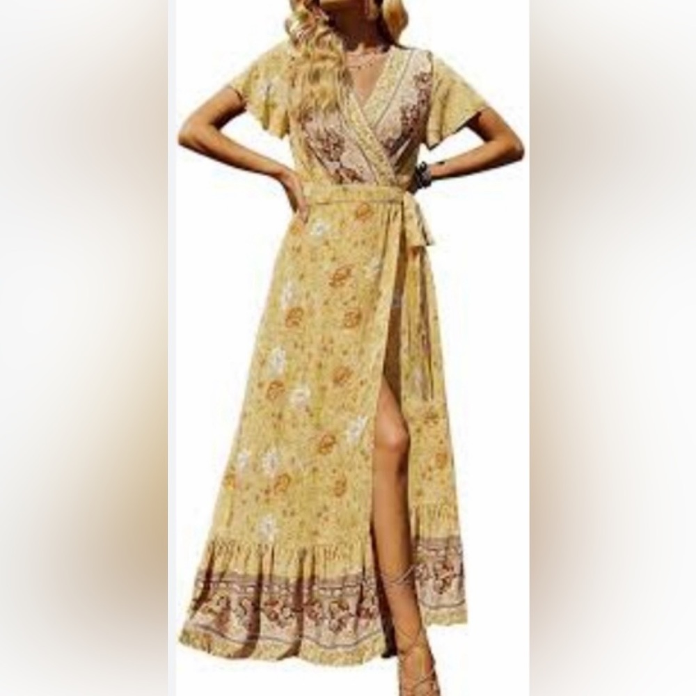 Zesica Floral Spring and Summer Dress